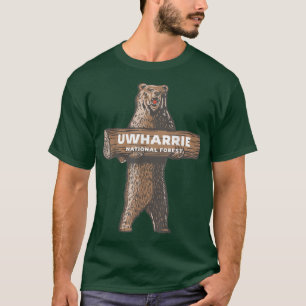 Uwharrile National Forest North Carolina NC Growli T-Shirt