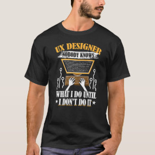 UX Designer-Benutzeroberfläche UVP Frontend Webent T-Shirt