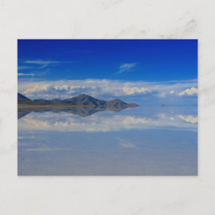 uyuni reflektionen postkarte