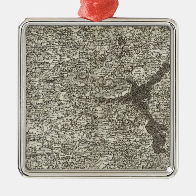 Uzel Silbernes Ornament (Vorne)