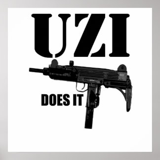UZI macht es Poster