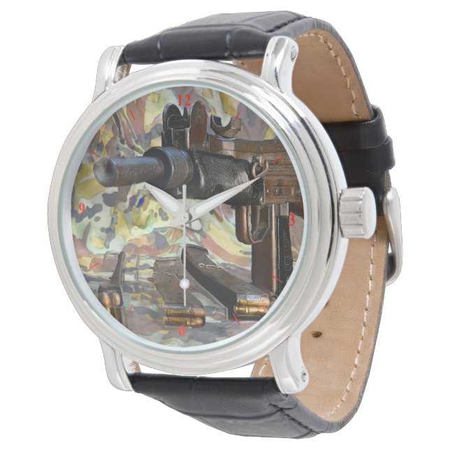 Uzi, verworrene Logik Armbanduhr (Schrägansicht)