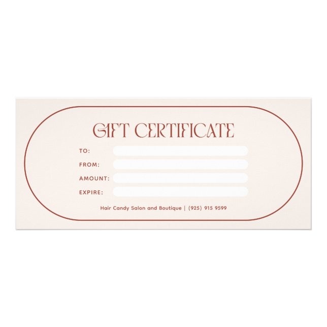 V1.1 Benutzerdefiniert für das Geschenkzertifikat  Werbekarte (Vorne)