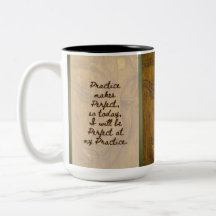 V1 BuddhaHeute #4 Zen Tasse - Buddha Rose & Zitat