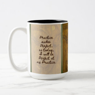V1 BuddhaHeute #4 Zen Tasse - Buddha Rose & Zitat