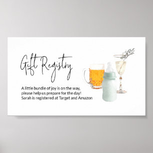 V1 Geschenk Registrierung Beilage_Benutzerdefinier Poster