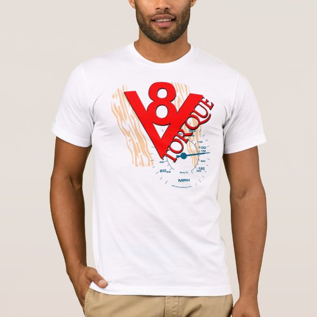 V8-Drehmoment #2 T-Shirt (Vorderseite)