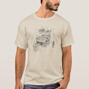 V8-Motor T-Shirt