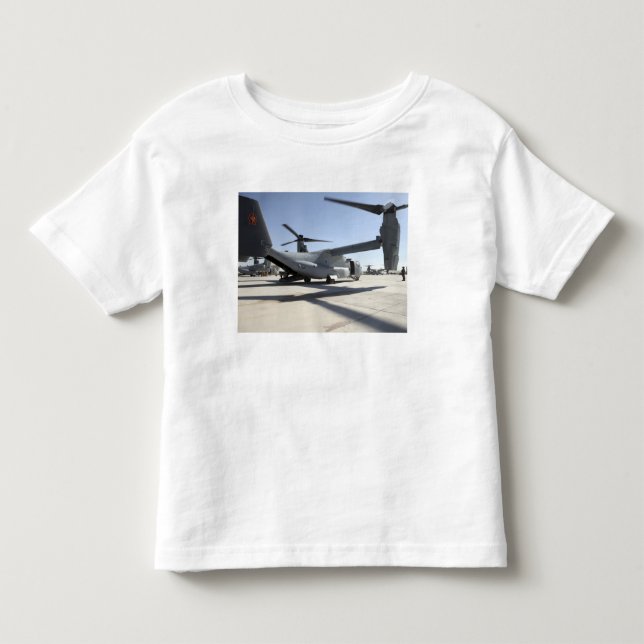 V-22 Osprey Tiltrotor Flugzeug 2 Kleinkind T-shirt (Vorderseite)
