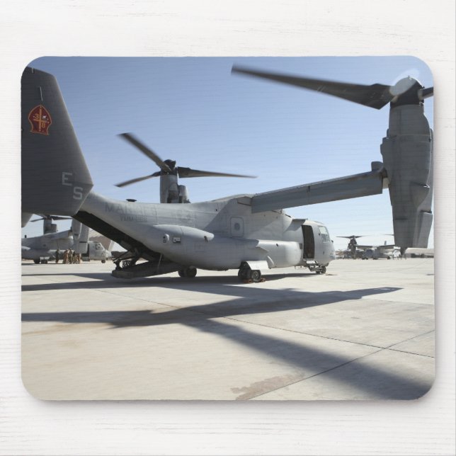 V-22 Osprey Tiltrotor Flugzeug 2 Mousepad (Vorne)