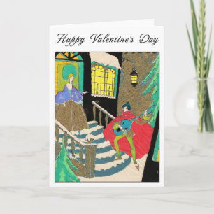 V-Day Troubador Karte