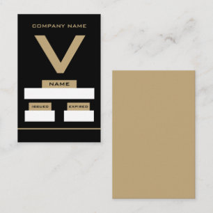V Design, Cartes de Visiteur