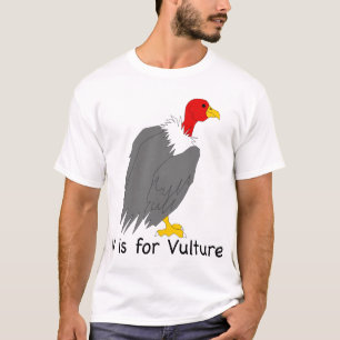 V est pour le T-shirt de vautour