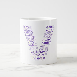 V für Vaginasieg in Michigan Jumbo-Tasse