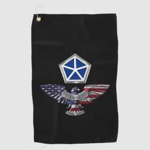 V Gepanzerte Korps, individueller Adler Golfhandtuch