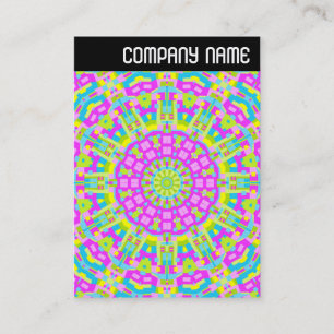V Header - Farbige Kaleidoskop 01 Visitenkarte