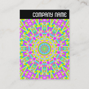 V Header - Farbige Kaleidoskop 05 Visitenkarte