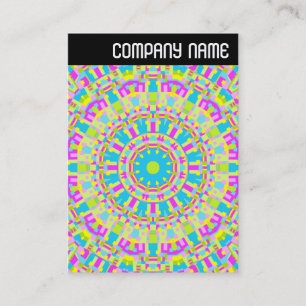 V Header - Farbige Kaleidoskop 06 Visitenkarte