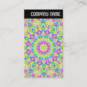 V Header - Farbige Kaleidoskop 07 Visitenkarte