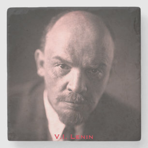 V.I. Lenin - sowjetischer Gewerkschaft-Chef - CCCP Steinuntersetzer