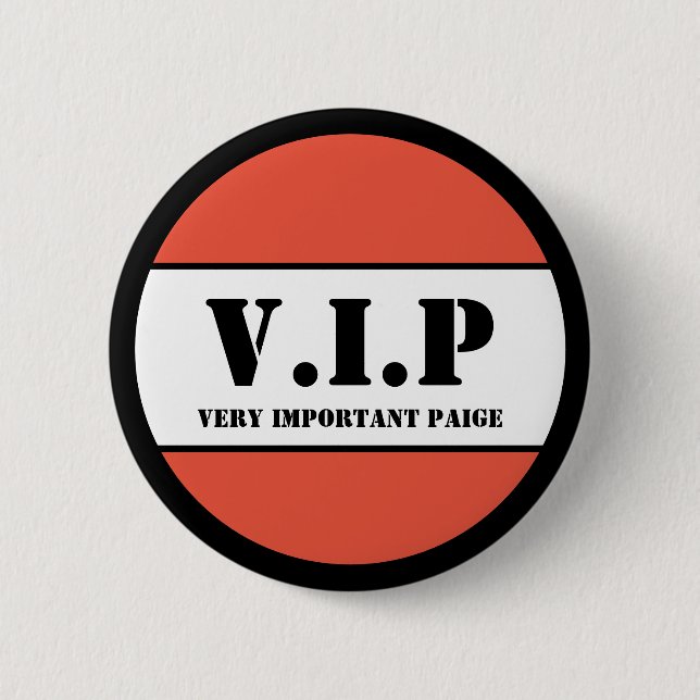 V.I.P BUTTON (Vorderseite)