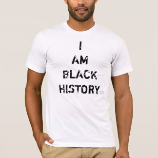 V.I.P. ICH BIN DIE SCHWARZE GESCHICHTE (weiß) T-Shirt