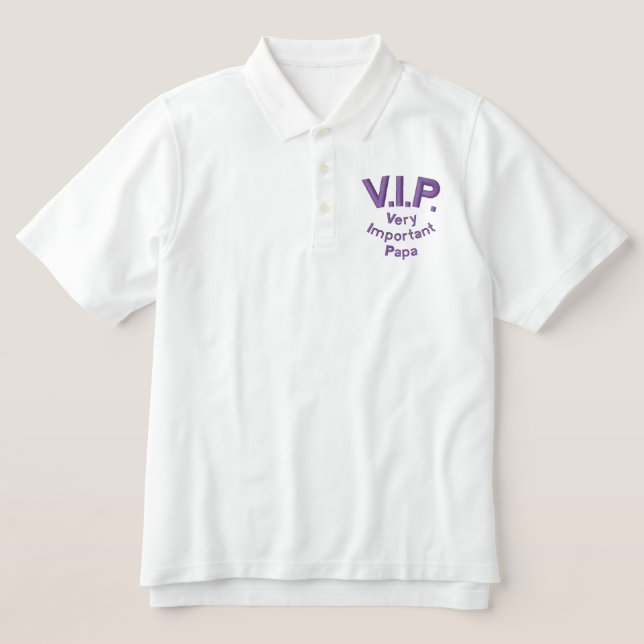 V.I.P., sehr wichtig Papa (Design Vorderseite)