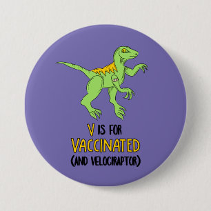 V ist für geimpfte und Velociraptor Button