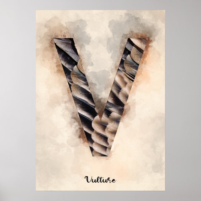 V ist für Vulture Poster (Vorne)