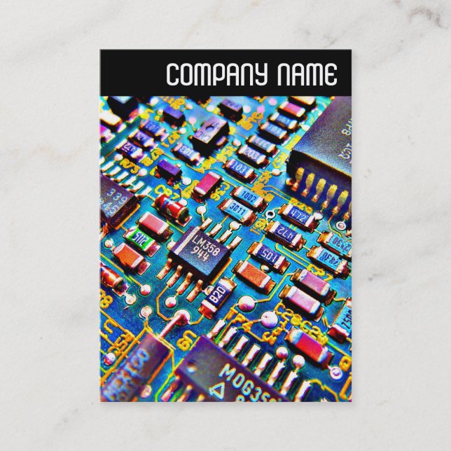 V Leiter - Schöne Schaltung Visitenkarte (Vorderseite)