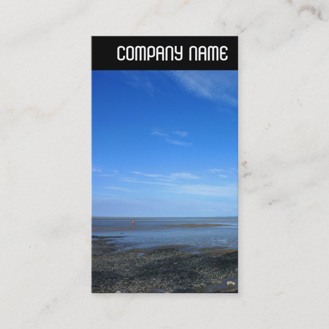 V Leiter - Schweres Estuary at Penarth Visitenkarte (Vorderseite)