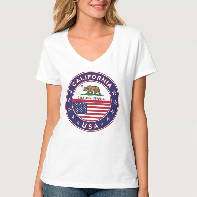 v-neck t-shirt (Vorderseite)