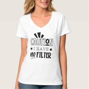 V-Neck-T - Shirt für Frauen
