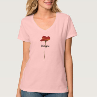 V-Neck-T - Shirt für Frauen
