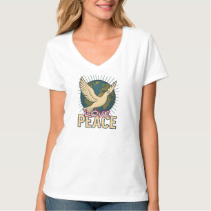 V-Neck-T - Shirt für Frauen