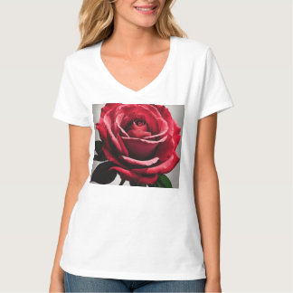 V-Neck-T - Shirt für Frauen
