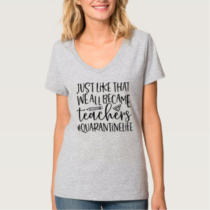 V-Neck-T - Shirt für Frauen