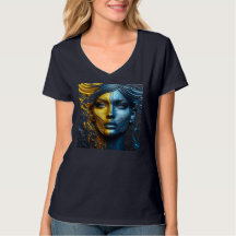 V-Neck-T - Shirt für Frauen Artikel 3