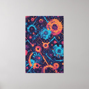 V-Puls 1 Canvas Print Leinwanddruck