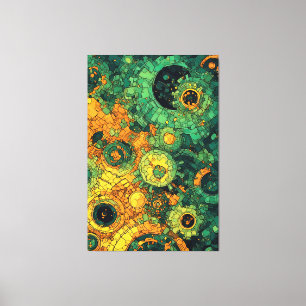 V-Puls 9 Canvas Print Leinwanddruck