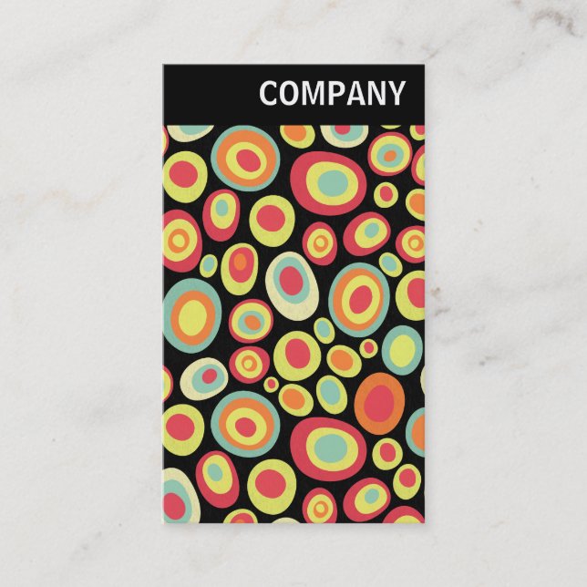 V Rubrik - Abstrakt 20213 Visitenkarte (Vorderseite)