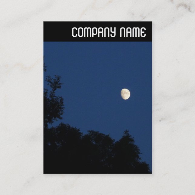 V. Rubrik - Sommernacht Visitenkarte (Vorderseite)