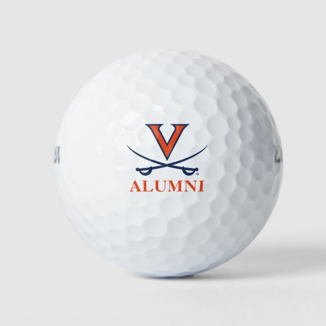 V Saber Alumni Golfball (Vorderseite)