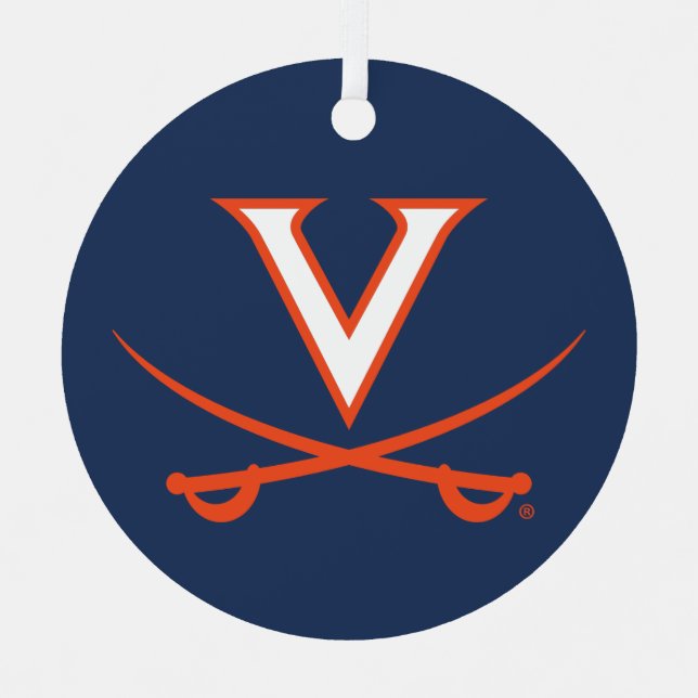 V Saber Ornament Aus Metall (Vorderseite)