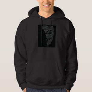 V sweat - shirt à capuche