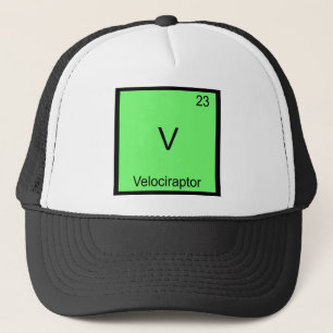 V. Symbol für den Velociraptor Funny Chemistry Truckerkappe