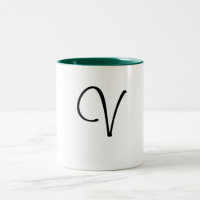 V tasse de lettre