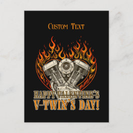V-Twin’s Day for Chopper Lovers Make it personal!  Feiertagspostkarte