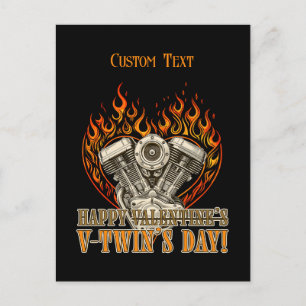 V-Twin’s Day for Chopper Lovers Make it personal! Feiertagspostkarte