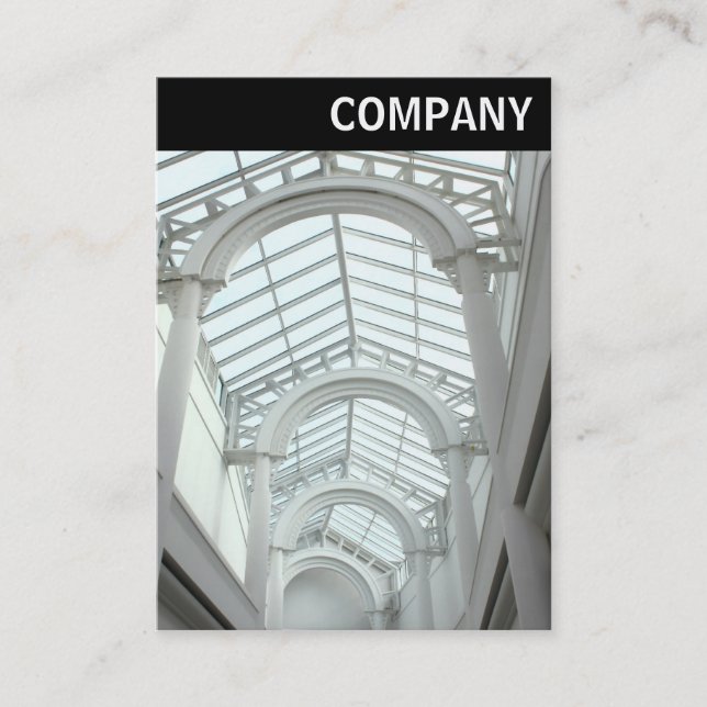 V Überschrift - Arcade/Mall Visitenkarte (Vorderseite)